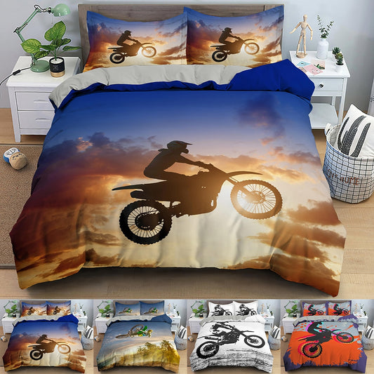 3D Motocross Bed Set