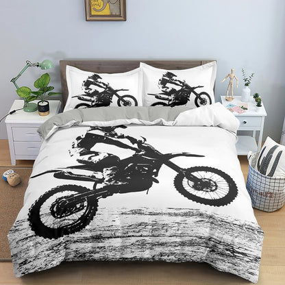 3D Motocross Bed Set