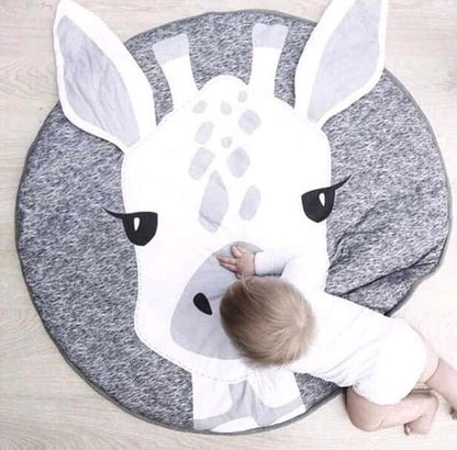 Round baby rug