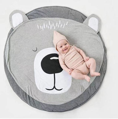 Round baby rug