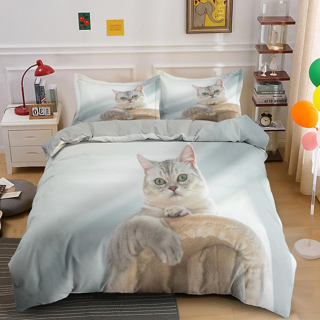 Kitten bed set