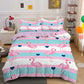 Flamingo bed set