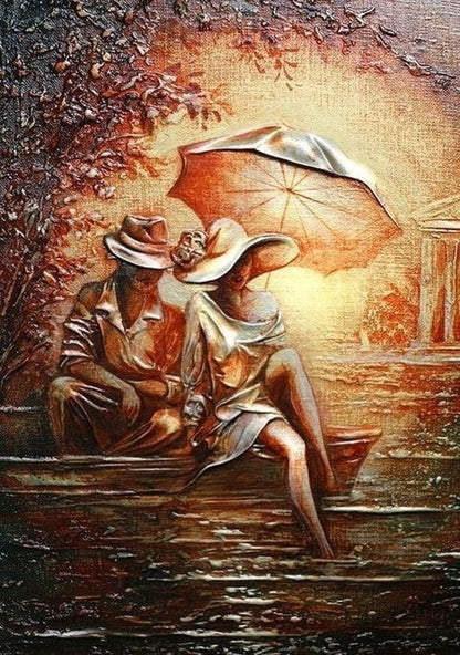Art mural Couple Romantique