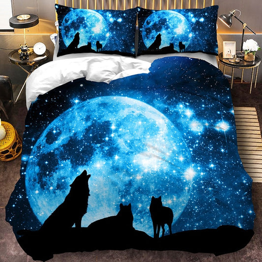 Bed set with Wolf II
