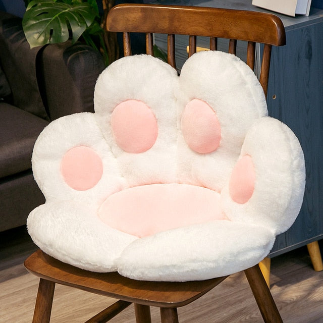 cat paw cushion