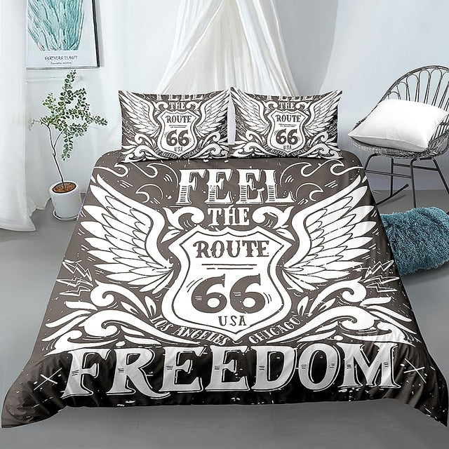 American Route 66 Bed Set