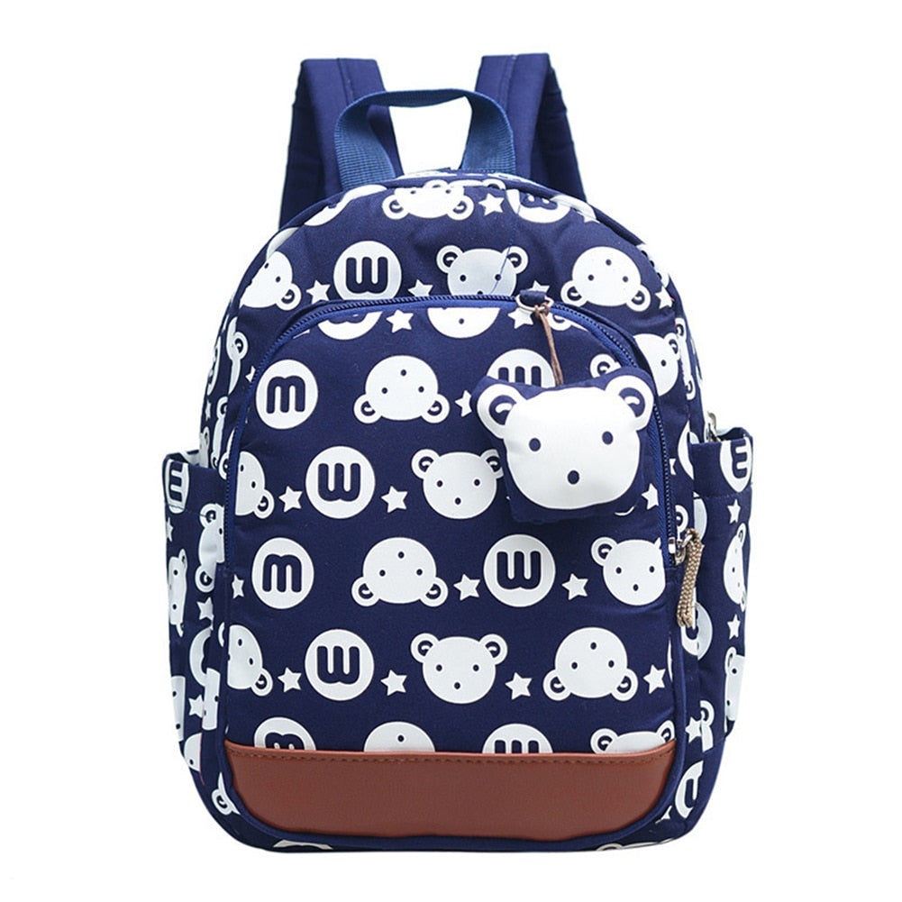 Cartoon Bear/Rabbit School Bag
