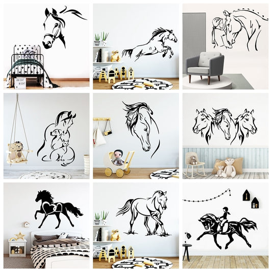 Wall sticker Horses / several models