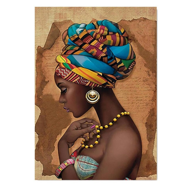 Art mural Canvas Africa