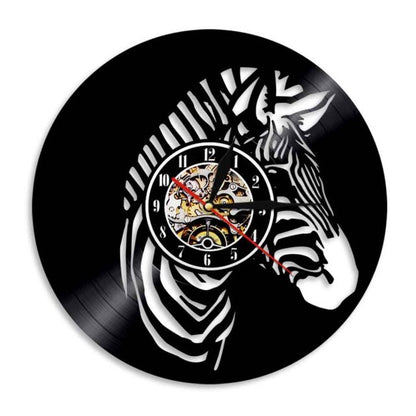 Horse Vinyl Clock