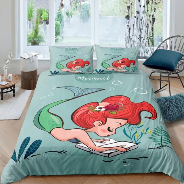Mermaid bed set