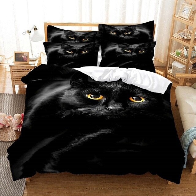 Ensemble de lit Black Cat / 3 modèles