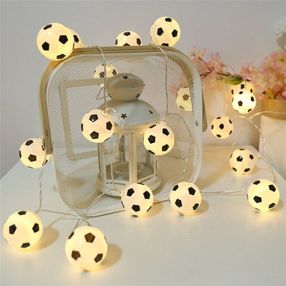 Soccer LED garland