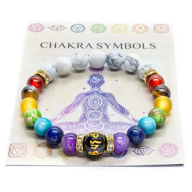 Seven sales chakra bracelet