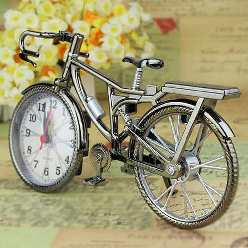 Vintage Bike Morning Alarm Clock