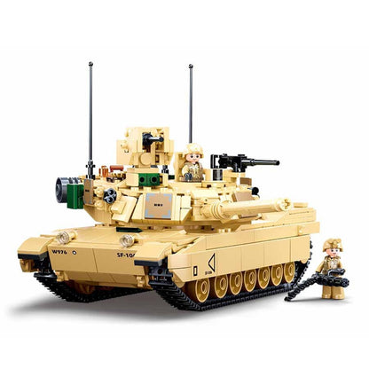 Brick M1 Abrams tank