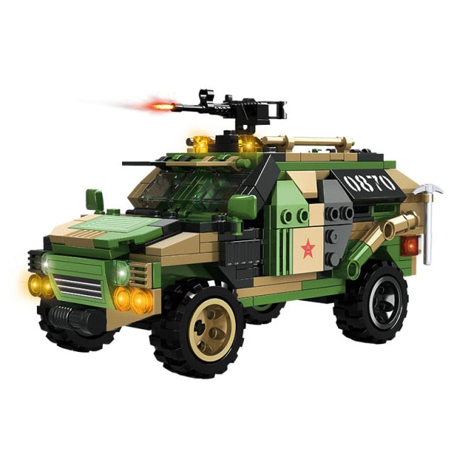 Brick military vehicles / 20 models