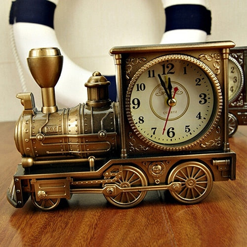 Réveil matin Train Antique