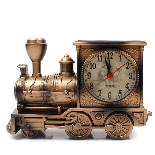 Antique Train Morning Alarm Clock