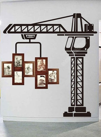 Crane wall sticker