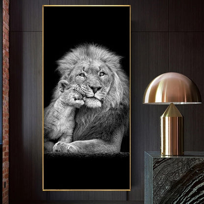 Lion&Cub II wall art
