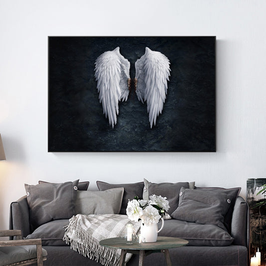 Canvas Angel Wings