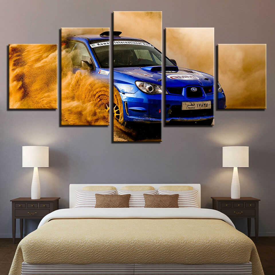 Subaru 5 Piece Wall Art