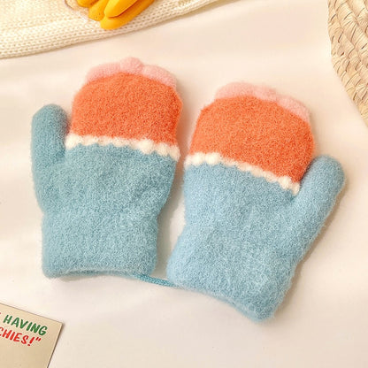 Pretty little animal mittens