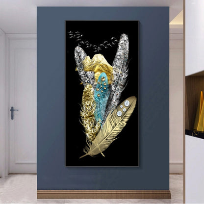 Feathers Canvas wall art / several models