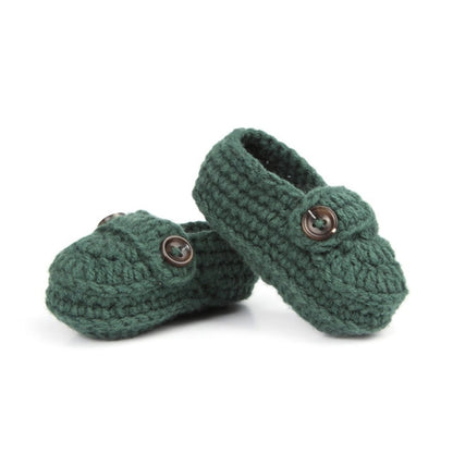 Pantoufles en tricot pour bébé