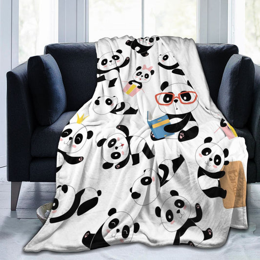 Panda Fleece Blanket