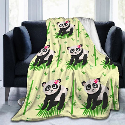 Couverture Polaire Panda