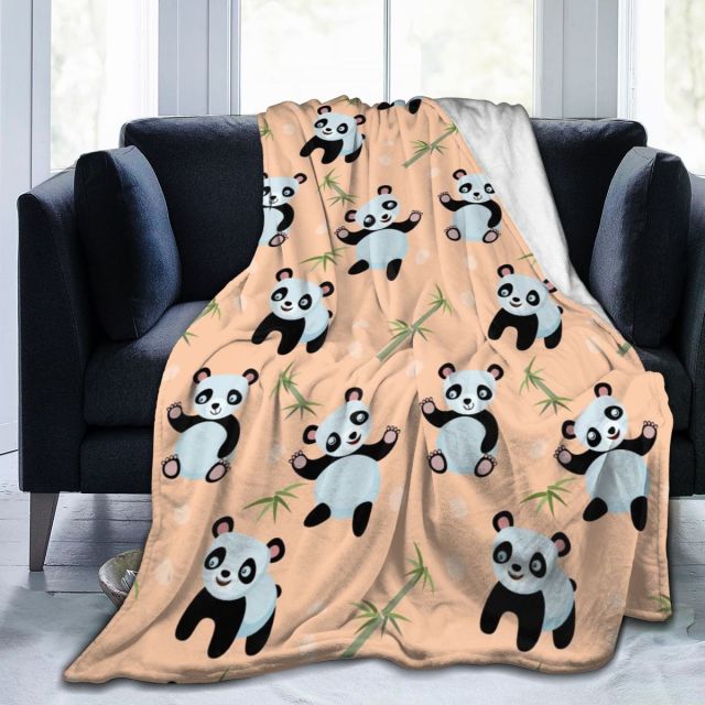 Couverture Polaire Panda