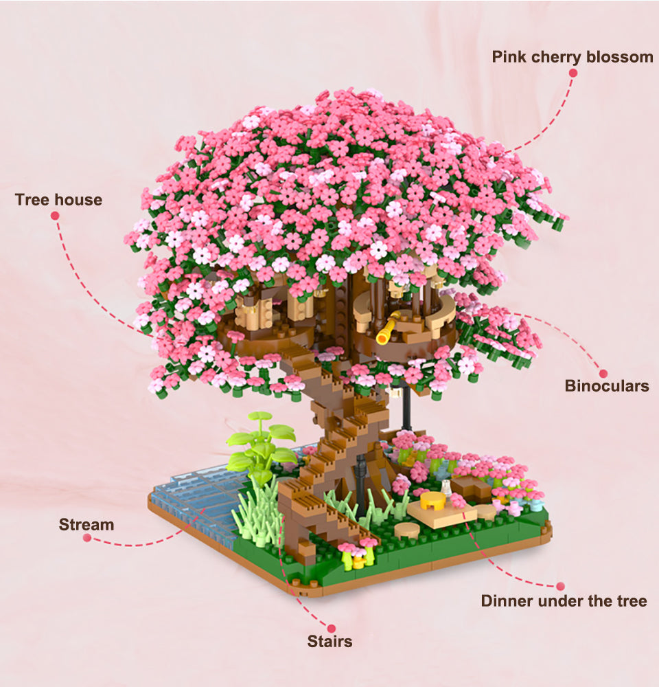 Arbre Japonais Cherry Blossom en briques