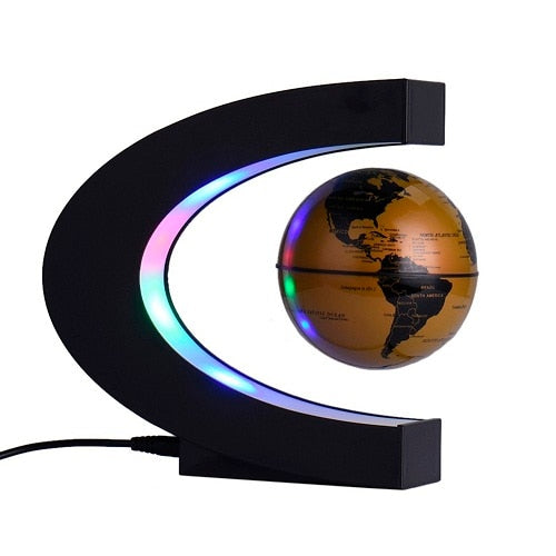 Lampe de bureau avec globe terrestre flottant magnétique
