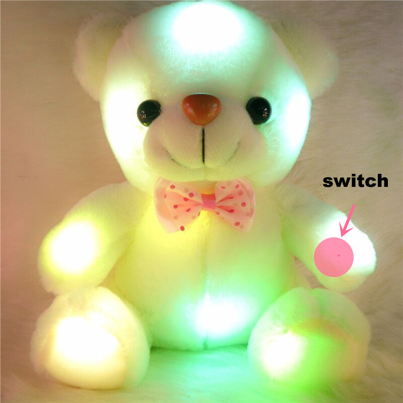 LED luminous bear 20 cm
