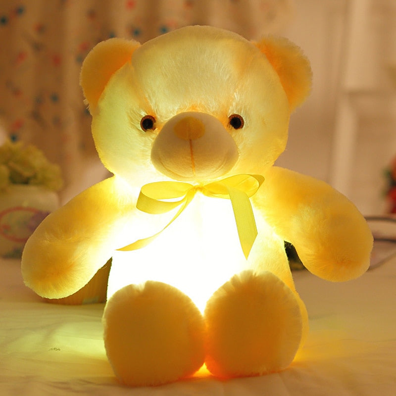 Luminous bear, 30/50/80 cm