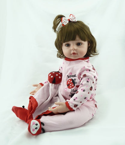 Cute little reborn doll Sophia 48cm