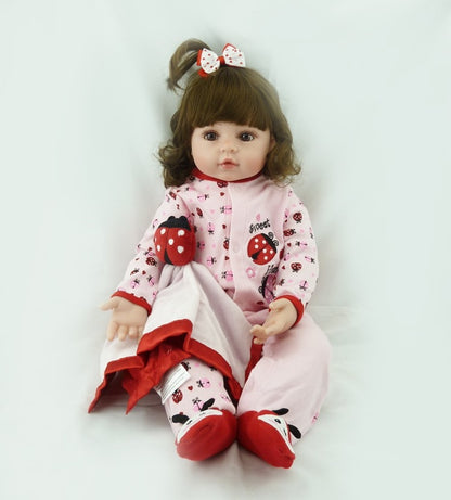 Cute little reborn doll Sophia 48cm