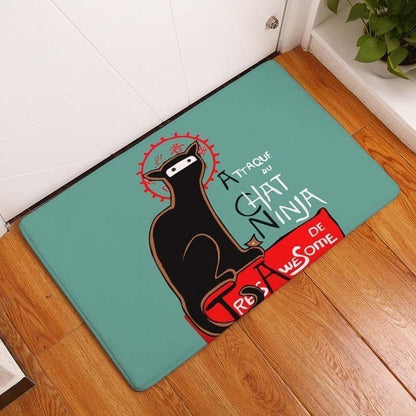 Cat entrance mat