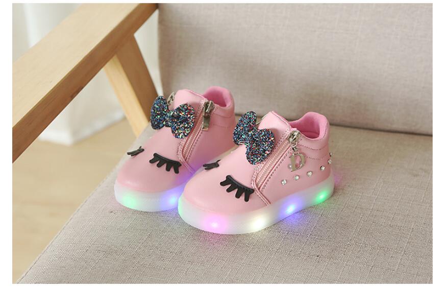 Shoes with LED buckles/5.5 to 12.5