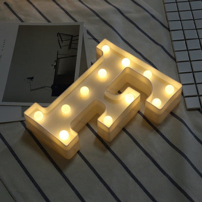 Lettre LED pour mur ou tablette