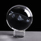 Ball with laser engraved 3D solar system /6cm