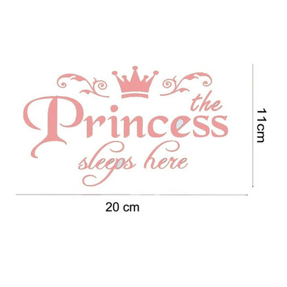 Princess wall sticker
