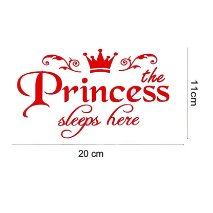 Princess wall sticker