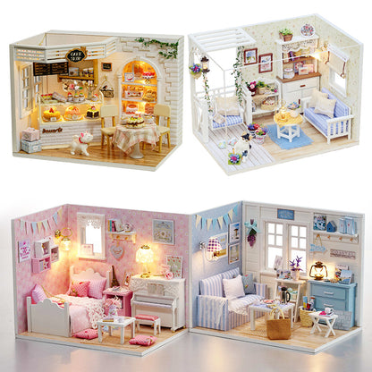 DIY small dollhouse /7 models