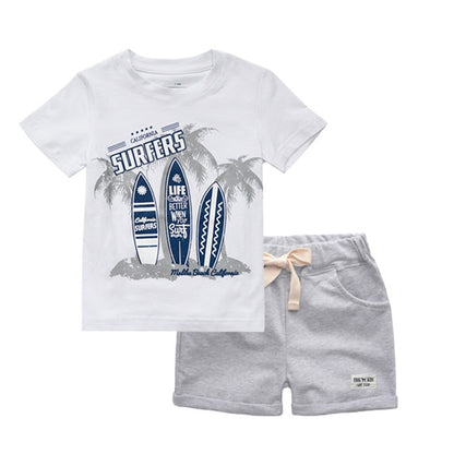 2-piece summer set 2T to 7 years old