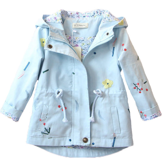 Windproof spring coat/ 3T to 7 years old