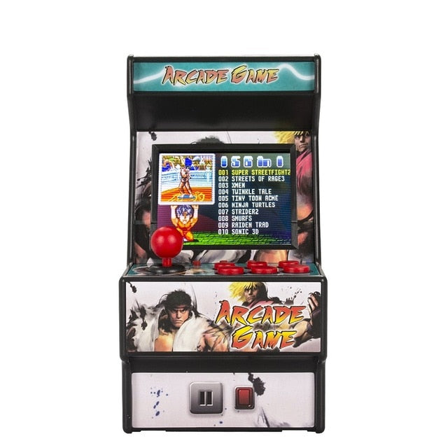 Mini arcade rétro avec 156 jeux