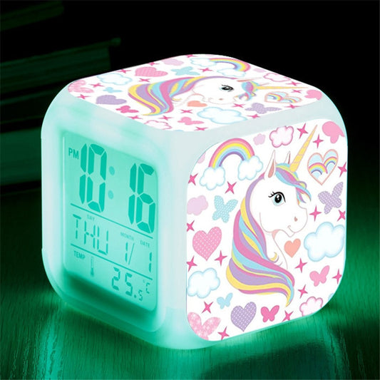 Unicorn LED alarm clock /7 models